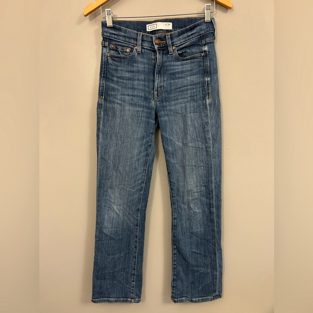 AYR Blue Straight Leg Jeans The Pop Denim Size 25